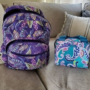 Vera Bradley Bag and lunchbox
